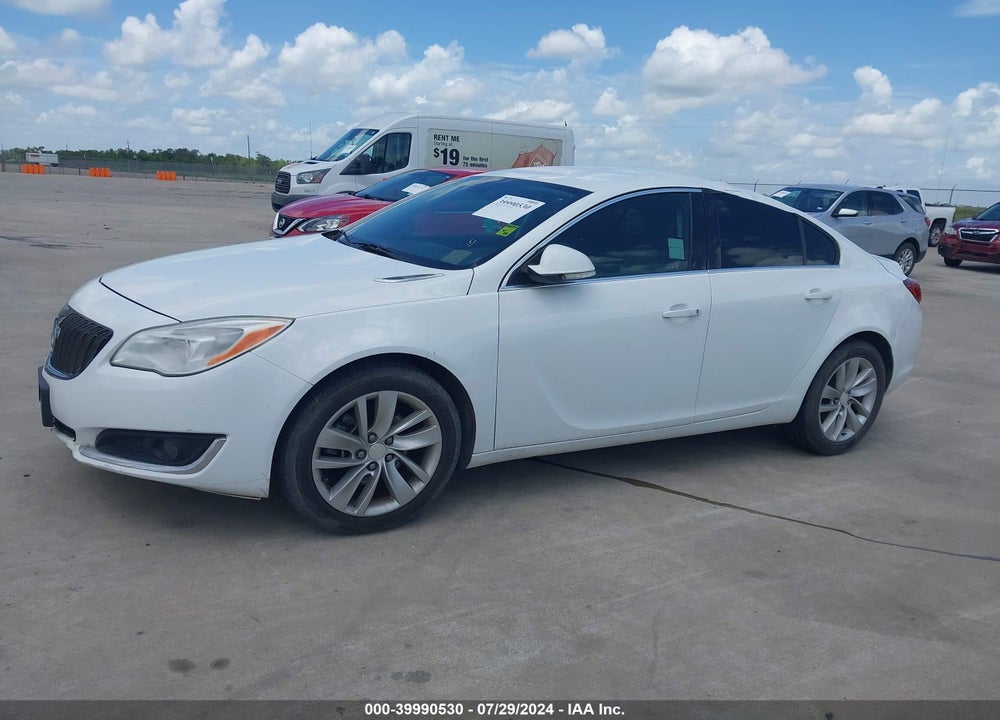 2016 BUICK REGAL TURBO VIN: 2G4GK5EX7G9169312