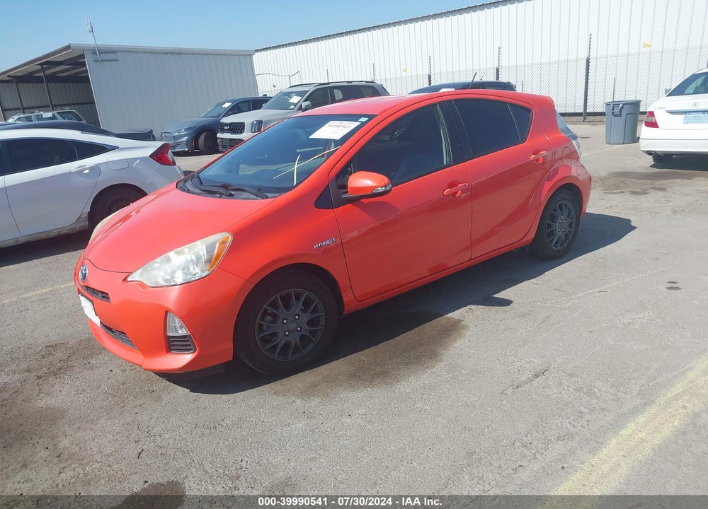 2014 TOYOTA PRIUS C ONE VIN: JTDKDTB33E1059633