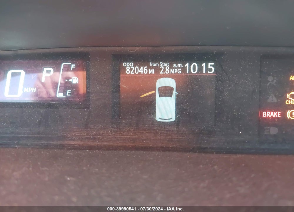 2014 TOYOTA PRIUS C ONE VIN: JTDKDTB33E1059633