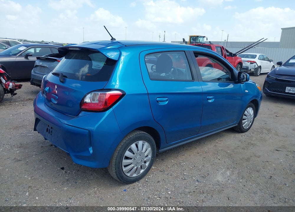 2021 MITSUBISHI MIRAGE CARBONITE EDITION/ES/LE VIN: ML32AUHJ2MH011165