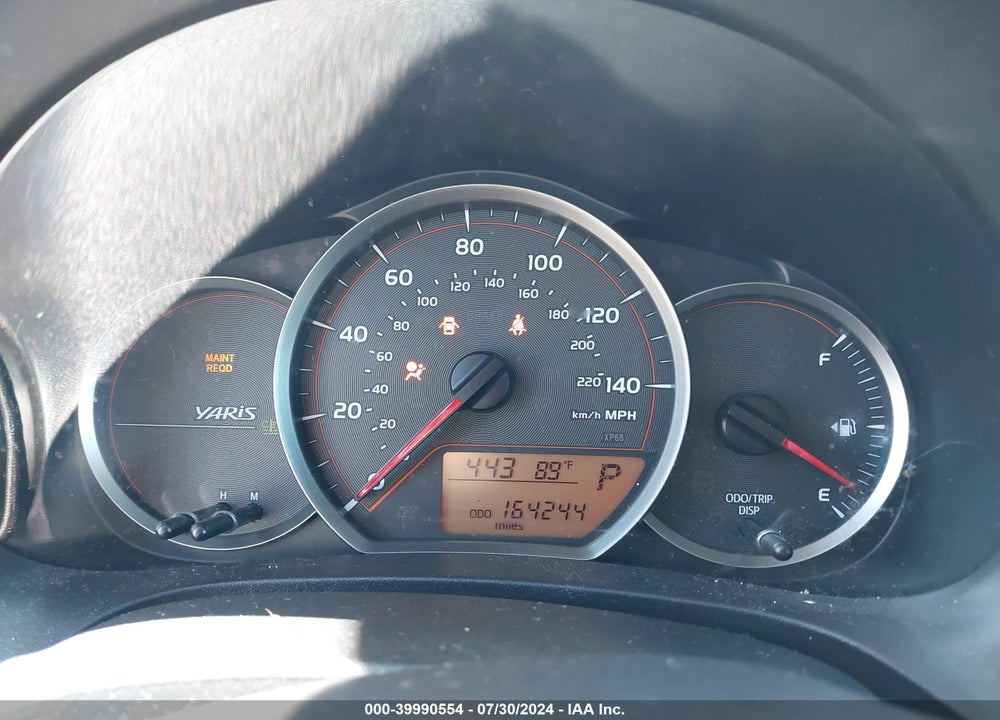 2012 TOYOTA YARIS LE VIN: JTDKTUD33CD513414