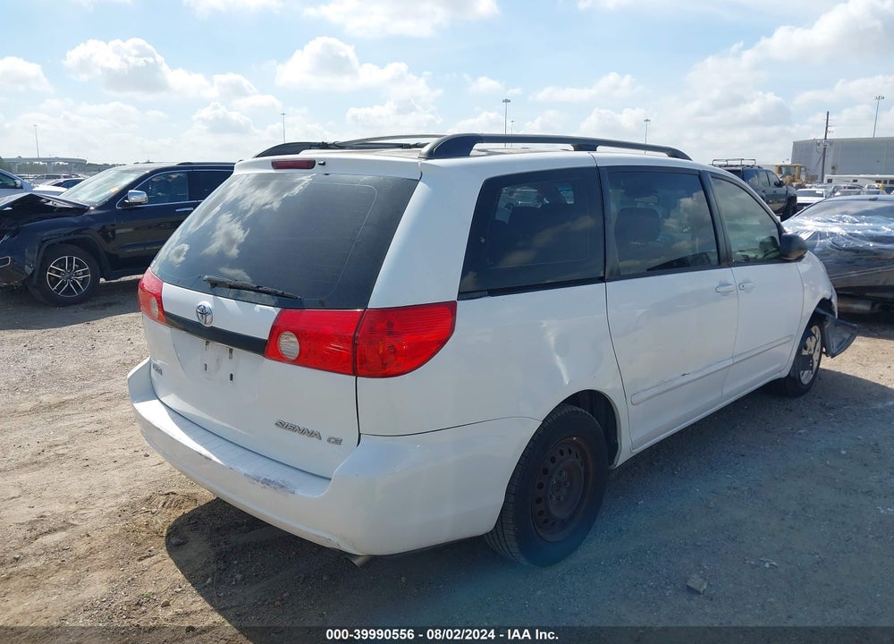 2008 TOYOTA SIENNA CE VIN: 5TDZK23C58S204885