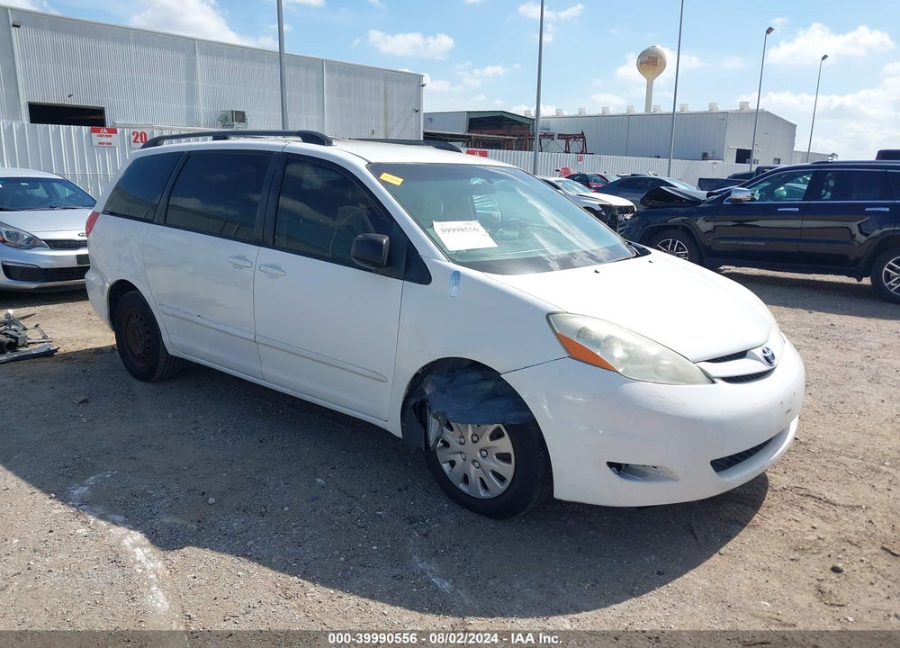 2008 TOYOTA SIENNA CE VIN: 5TDZK23C58S204885