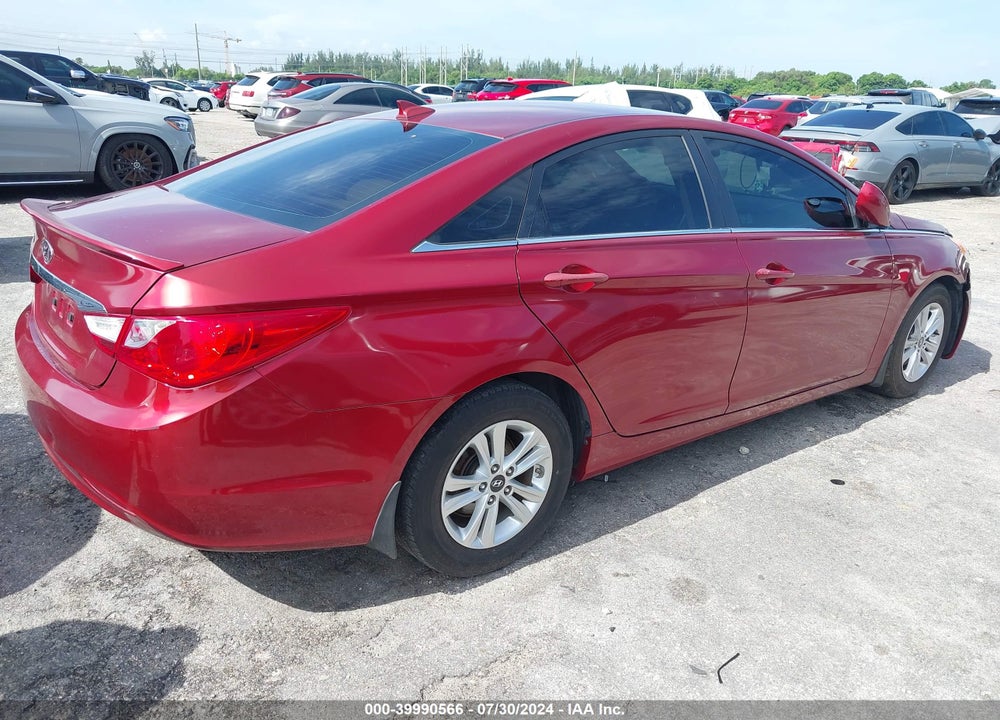 2013 HYUNDAI SONATA GLS VIN: 5NPEB4ACXDH800619