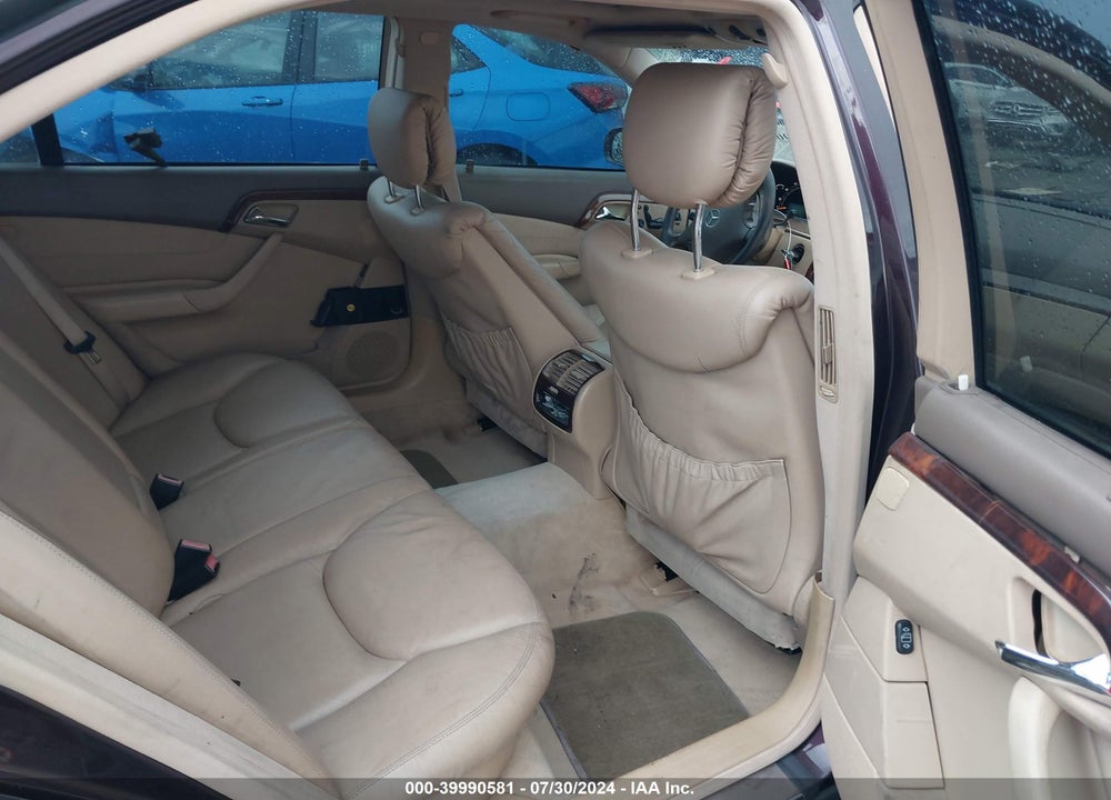 2001 MERCEDES-BENZ S 500 VIN: WDBNG75J01A202424