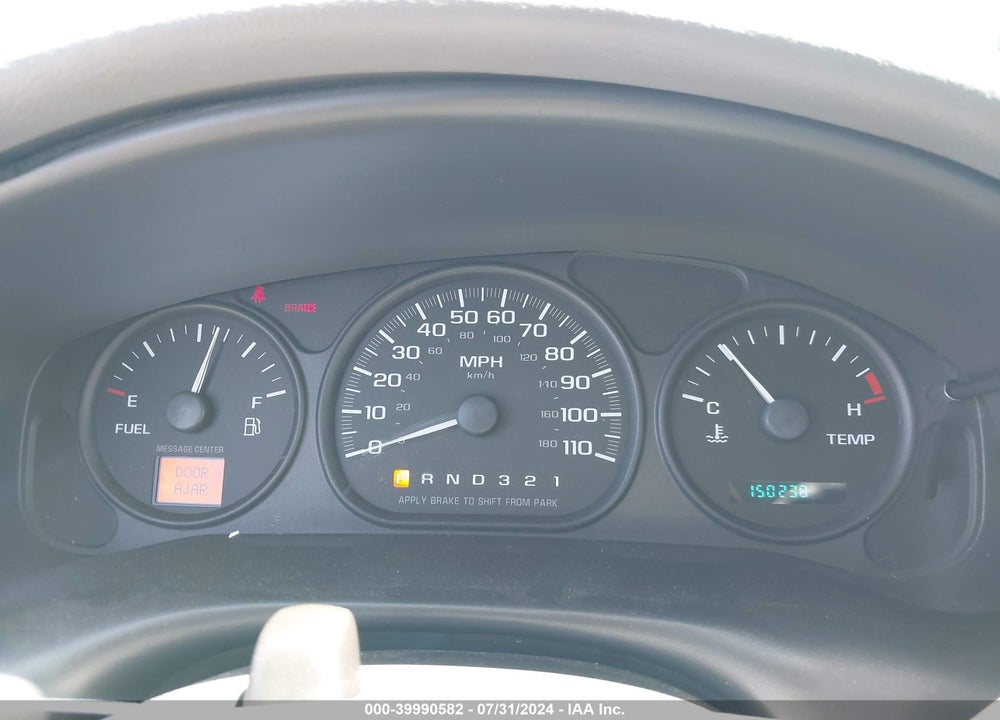 2003 CHEVROLET VENTURE VIN: 1GNDU03EX3D288398