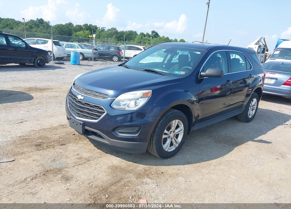 2016 CHEVROLET EQUINOX LS VIN: 2GNFLEEK0G6301921