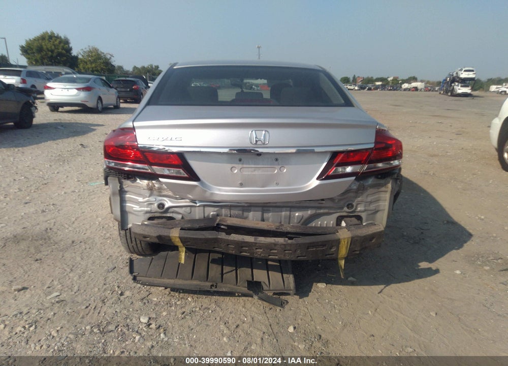 2015 HONDA CIVIC VIN: 19XFB2F77FE214651