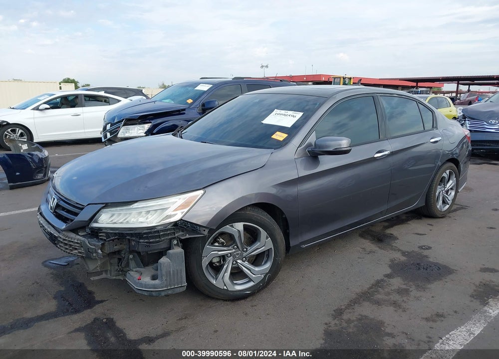 2015 HONDA ACCORD EX-L V-6 VIN: 1HGCR3F85FA009279