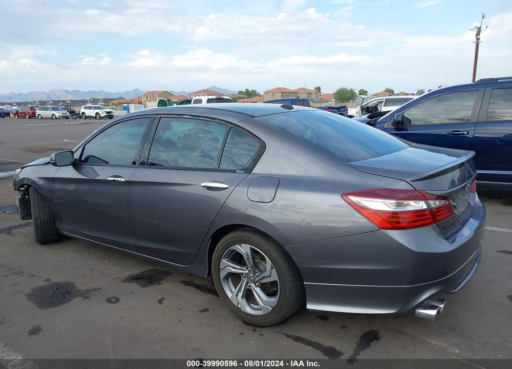 2015 HONDA ACCORD EX-L V-6 VIN: 1HGCR3F85FA009279