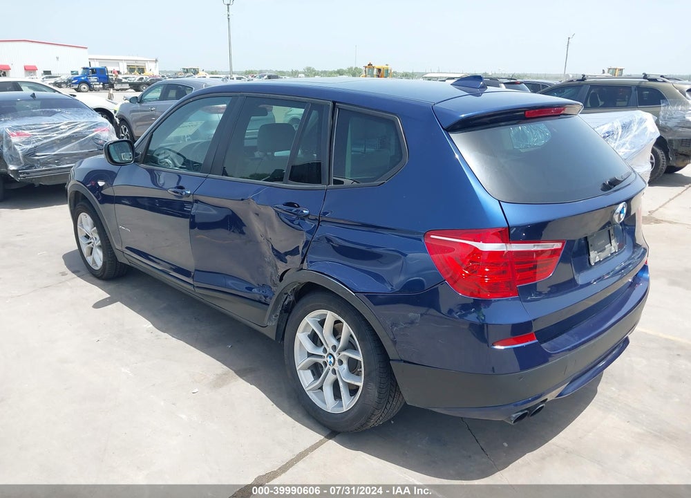 2013 BMW X3 XDRIVE28I VIN: 5UXWX9C53D0A30666