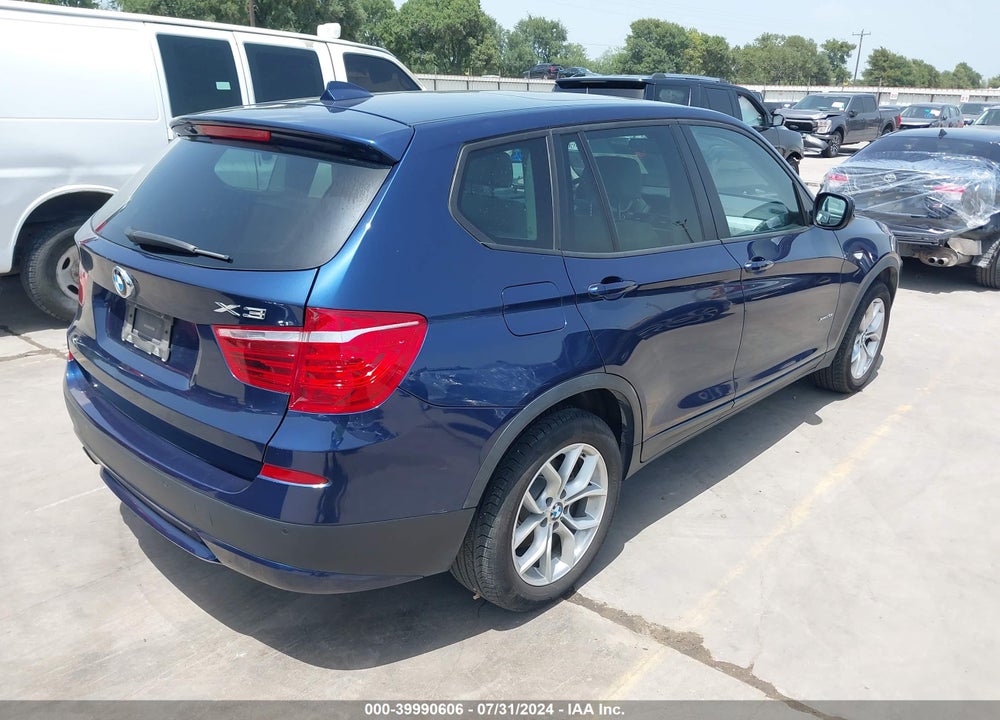 2013 BMW X3 XDRIVE28I VIN: 5UXWX9C53D0A30666