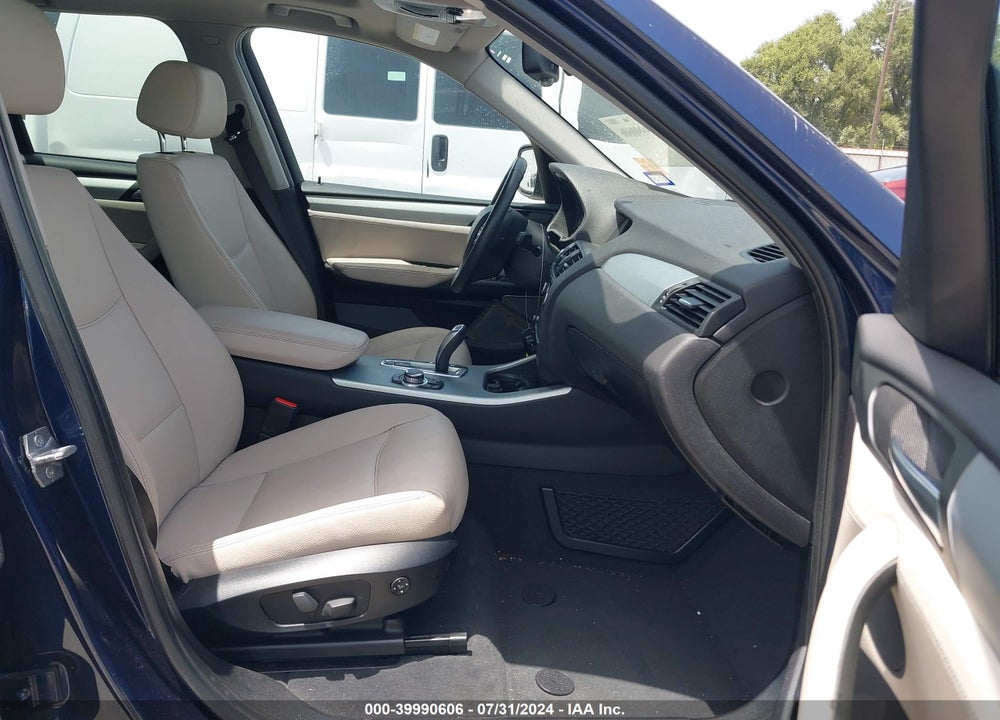 2013 BMW X3 XDRIVE28I VIN: 5UXWX9C53D0A30666