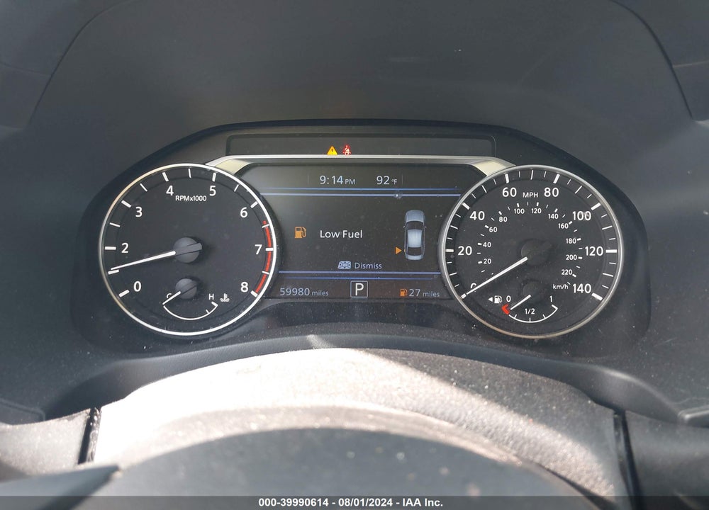 2021 NISSAN ALTIMA SV FWD VIN: 1N4BL4DV9MN387062