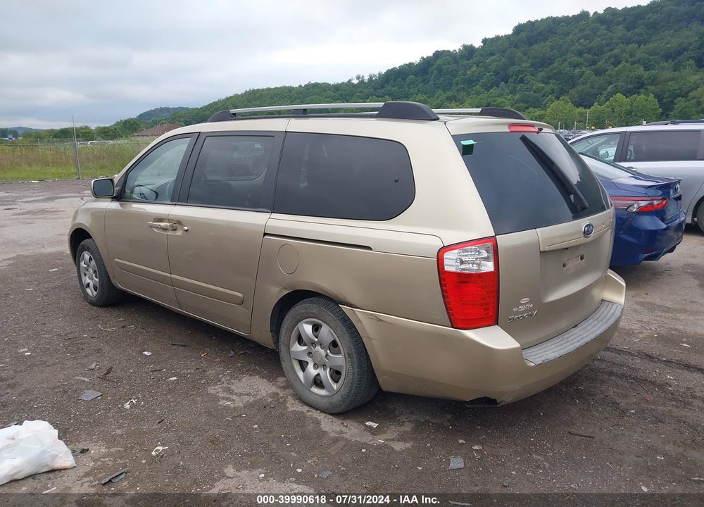 2007 KIA SEDONA LX VIN: KNDMB233876191400