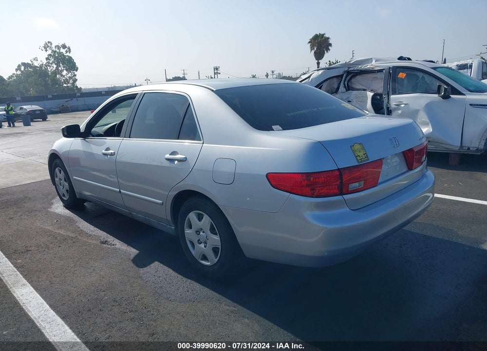 2005 HONDA ACCORD 2.4 LX VIN: 1HGCM56455A080309