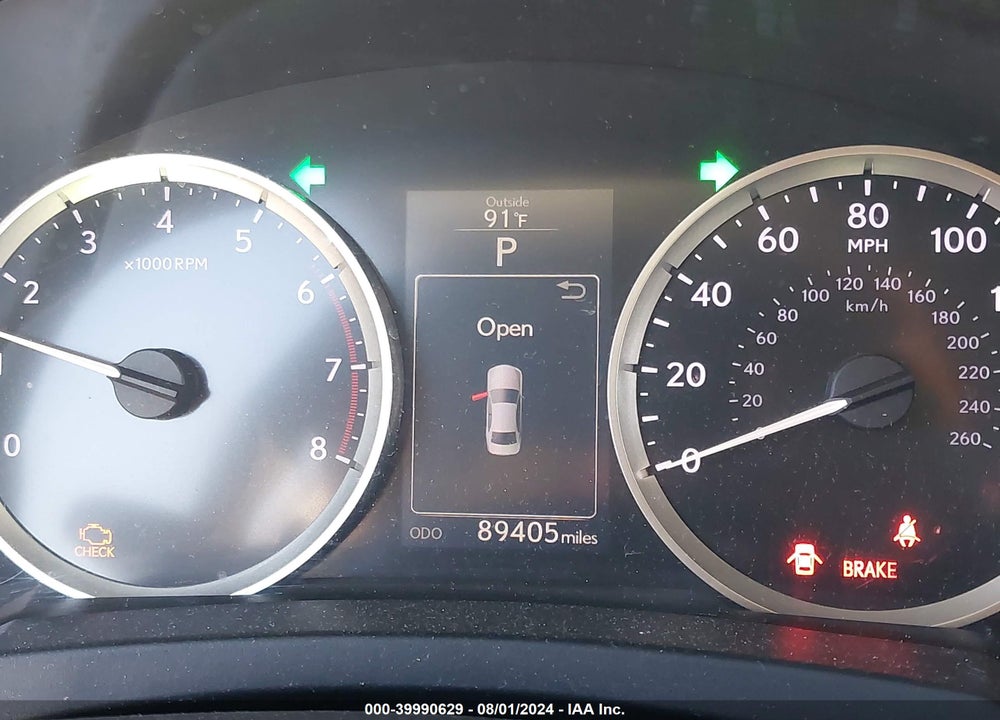 2016 LEXUS IS 200T VIN: JTHBA1D20G5013947
