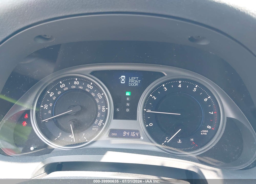 2009 LEXUS IS 250 VIN: JTHCK262X95034487