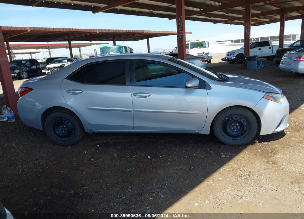 2016 TOYOTA COROLLA LE VIN: 2T1BURHE3GC651463