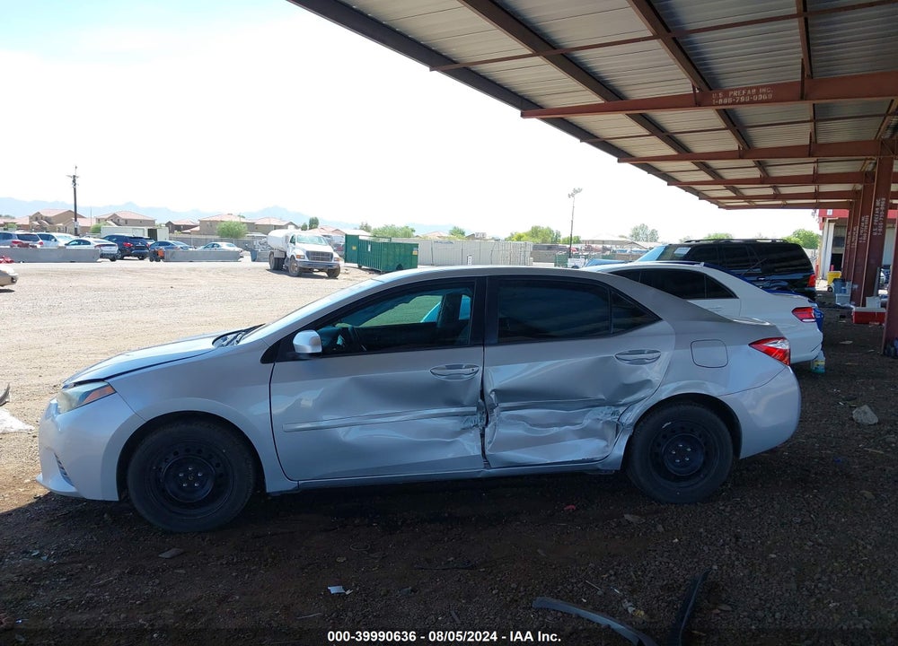 2016 TOYOTA COROLLA LE VIN: 2T1BURHE3GC651463