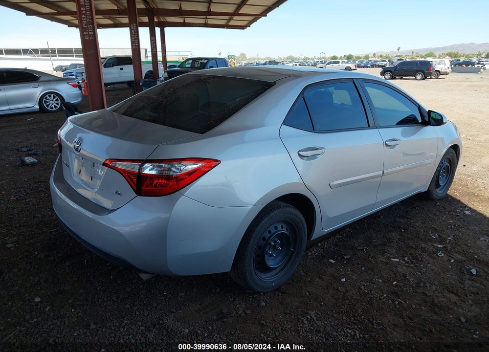 2016 TOYOTA COROLLA LE VIN: 2T1BURHE3GC651463