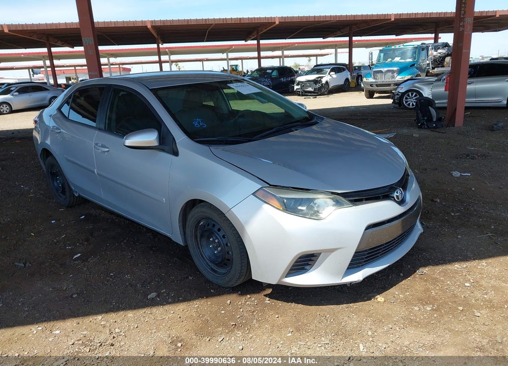 2016 TOYOTA COROLLA LE VIN: 2T1BURHE3GC651463