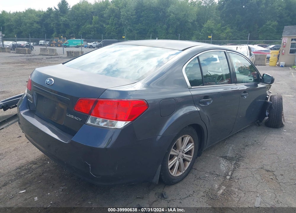 2011 SUBARU LEGACY 2.5I PREMIUM VIN: 4S3BMBC69B3257295