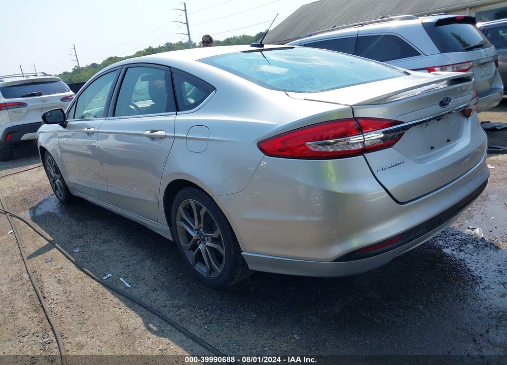2017 FORD FUSION S VIN: 3FA6P0G71HR362865