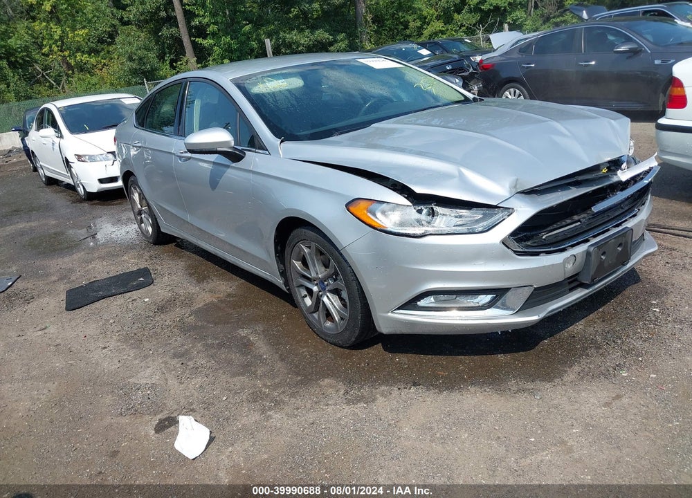 2017 FORD FUSION S VIN: 3FA6P0G71HR362865