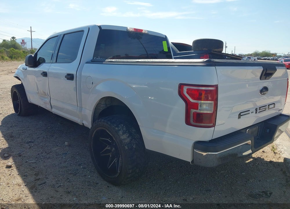 2018 FORD F-150 XLT VIN: 1FTEW1CG6JKE80554