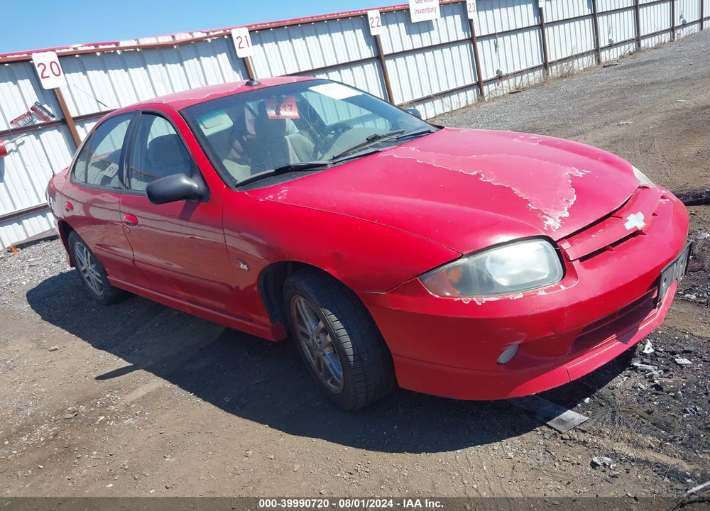 2003 CHEVROLET CAVALIER LS SPORT VIN: 1G1JH54F237339372