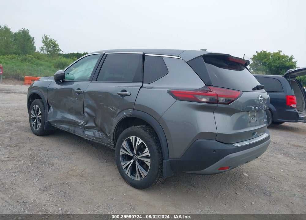 2021 NISSAN ROGUE SV INTELLIGENT AWD VIN: 5N1AT3BB9MC831542