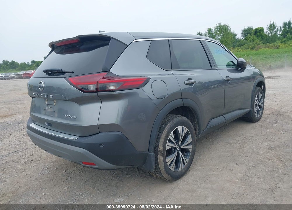 2021 NISSAN ROGUE SV INTELLIGENT AWD VIN: 5N1AT3BB9MC831542