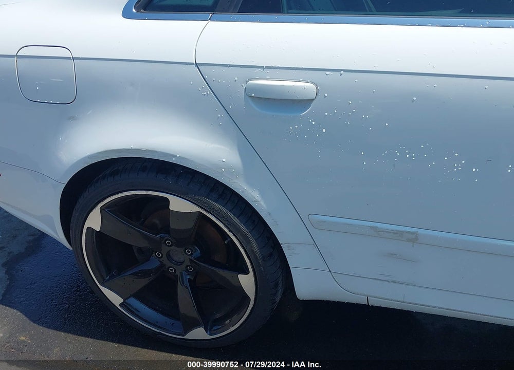 2007 AUDI A4 2.0T VIN: WAUAF78E37A121473