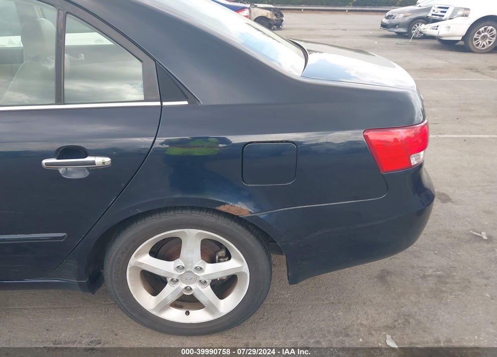 2006 HYUNDAI SONATA GLS V6/LX V6 VIN: 5NPEU46F76H084620