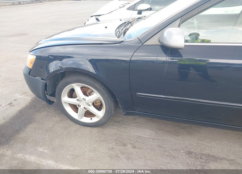 2006 HYUNDAI SONATA GLS V6/LX V6 VIN: 5NPEU46F76H084620