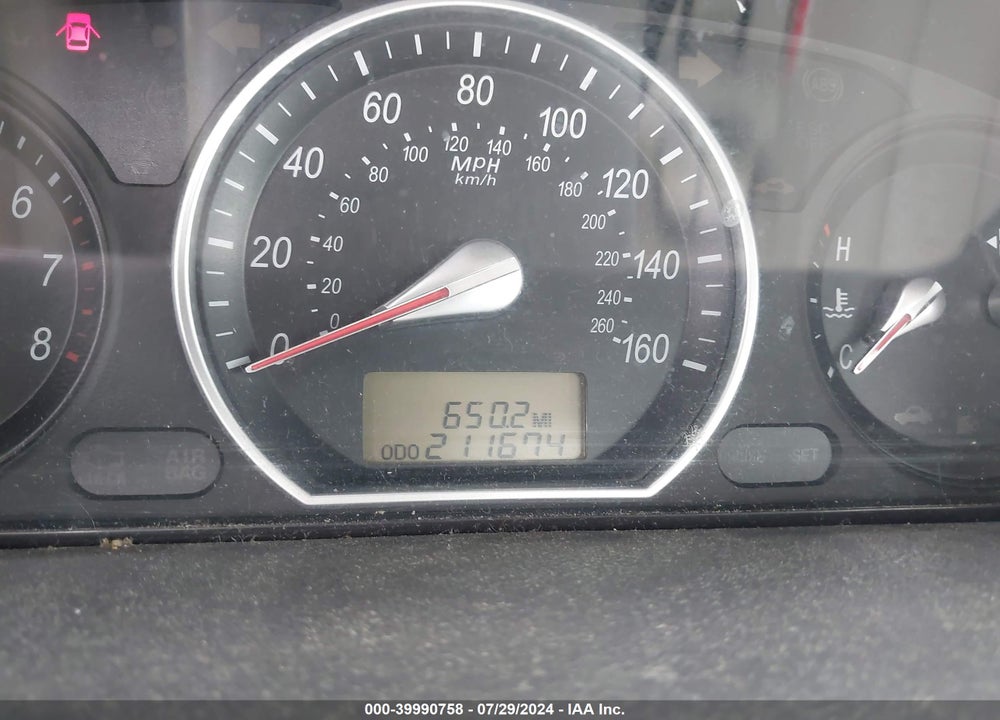 2006 HYUNDAI SONATA GLS V6/LX V6 VIN: 5NPEU46F76H084620