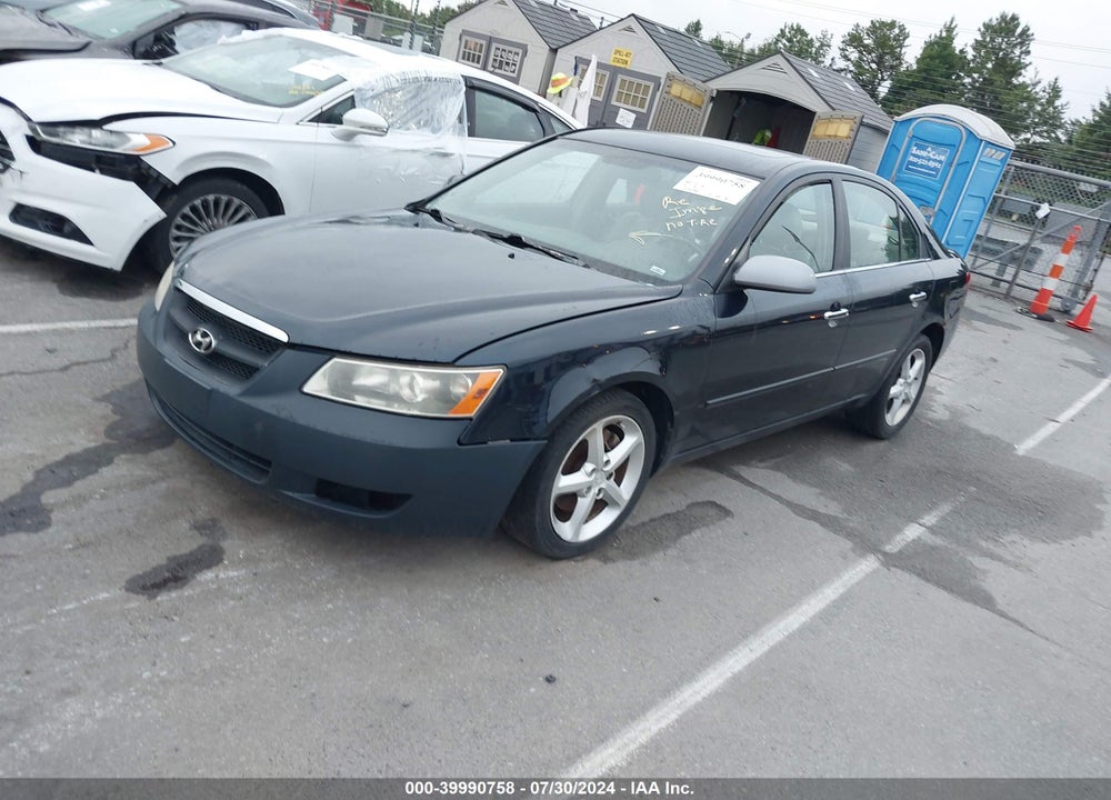 2006 HYUNDAI SONATA GLS V6/LX V6 VIN: 5NPEU46F76H084620