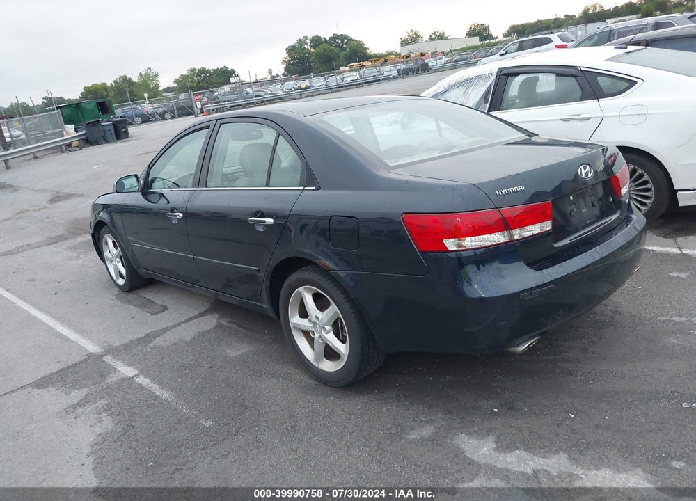 2006 HYUNDAI SONATA GLS V6/LX V6 VIN: 5NPEU46F76H084620