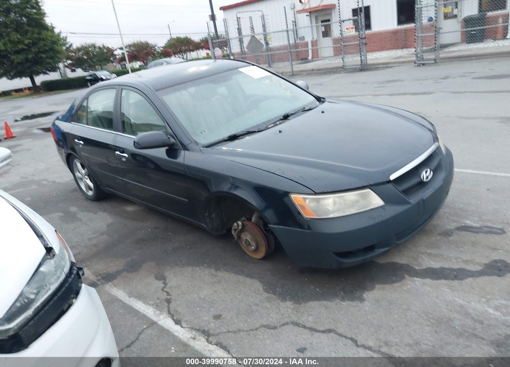 2006 HYUNDAI SONATA GLS V6/LX V6 VIN: 5NPEU46F76H084620