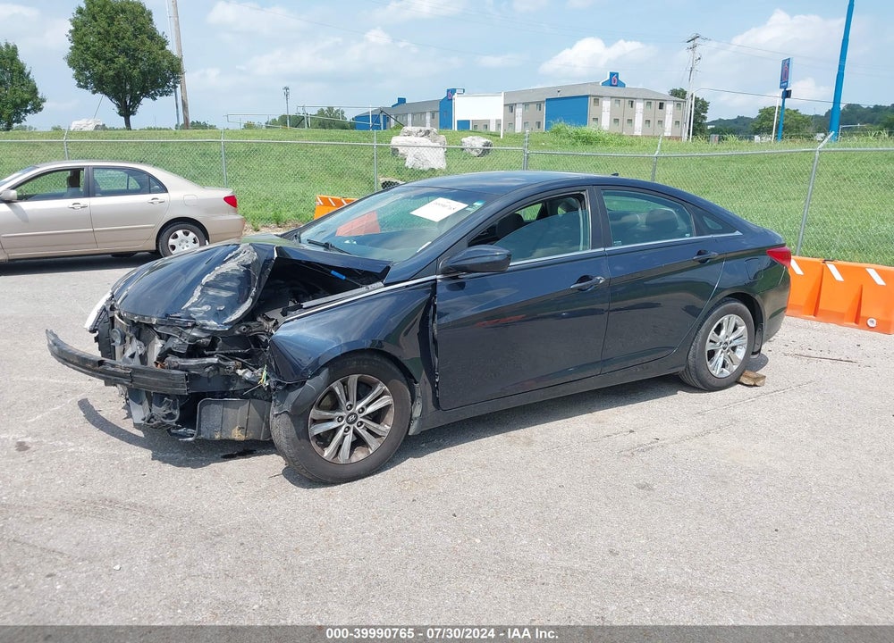 2012 HYUNDAI SONATA GLS VIN: 5NPEB4ACXCH385509