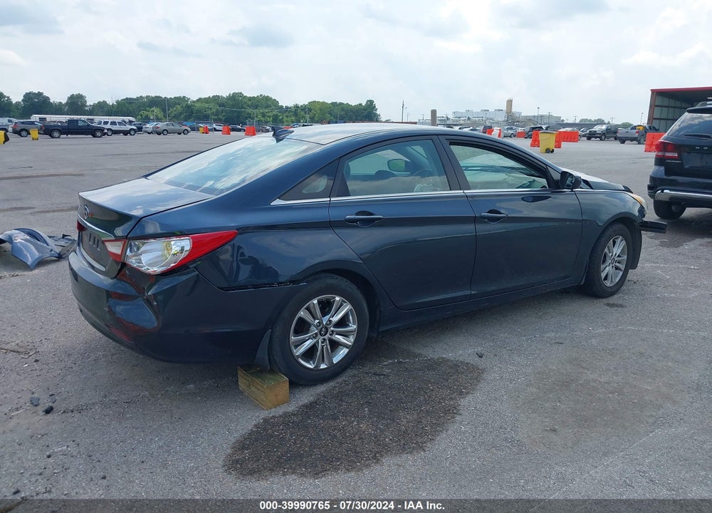 2012 HYUNDAI SONATA GLS VIN: 5NPEB4ACXCH385509