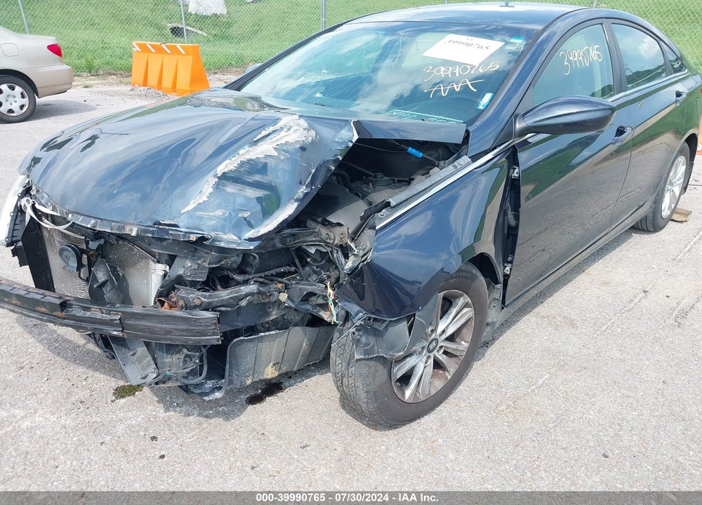 2012 HYUNDAI SONATA GLS VIN: 5NPEB4ACXCH385509