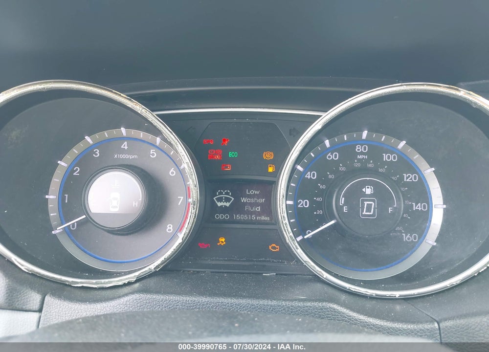 2012 HYUNDAI SONATA GLS VIN: 5NPEB4ACXCH385509