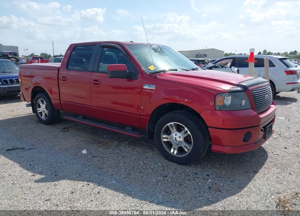 2008 FORD F-150 VIN: 1FTRW12W38KD95210