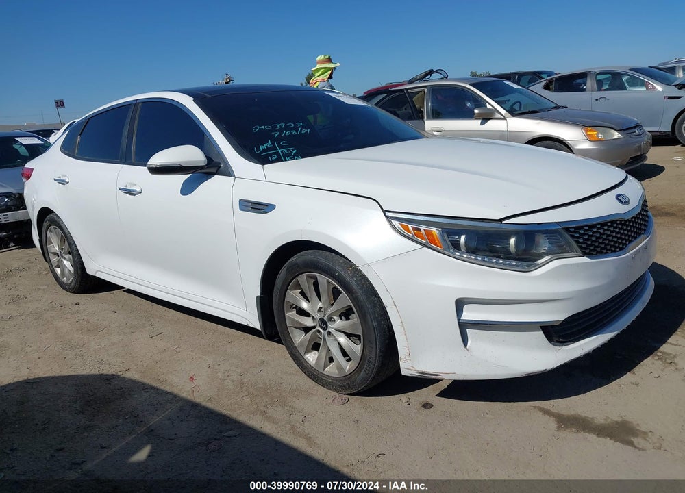 2016 KIA OPTIMA EX VIN: 5XXGU4L30GG098018