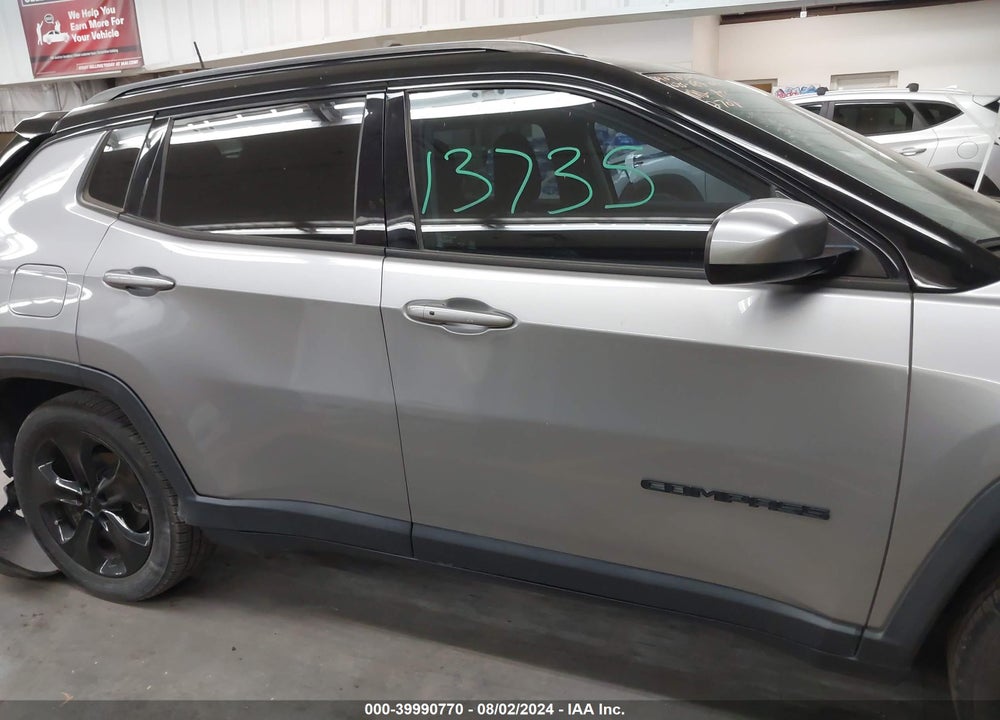 2019 JEEP COMPASS ALTITUDE FWD VIN: 3C4NJCBB6KT692709
