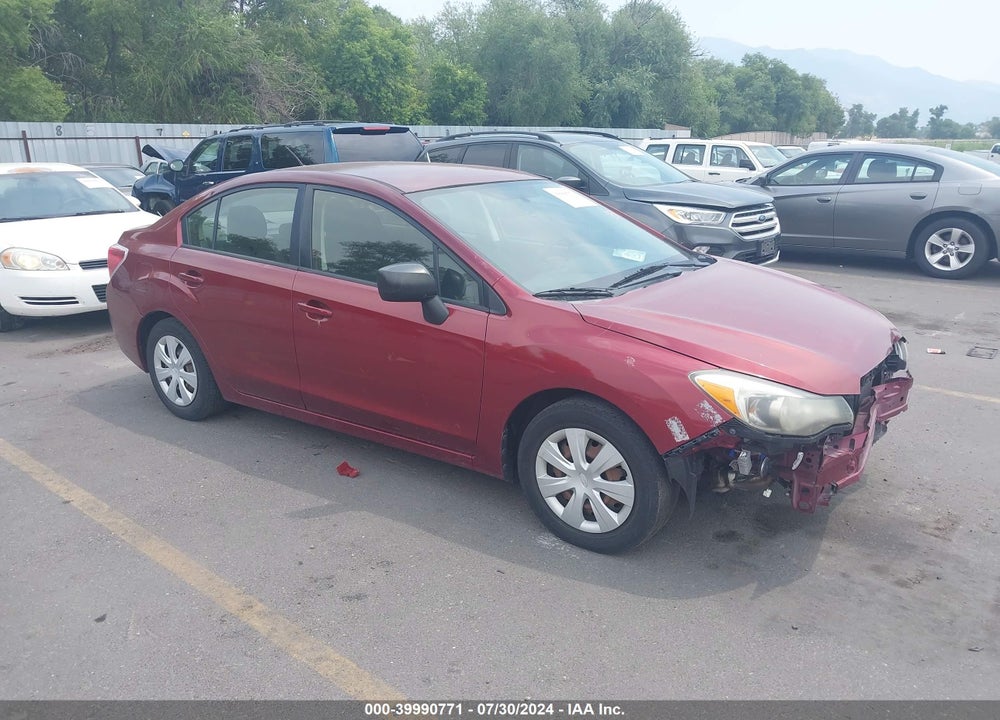 2012 SUBARU IMPREZA 2.0I VIN: JF1GJAA63CH031162