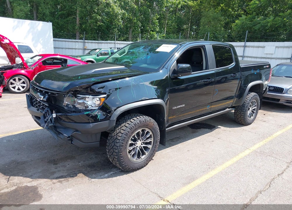 2019 CHEVROLET COLORADO ZR2 VIN: 1GCGTEEN2K1200902
