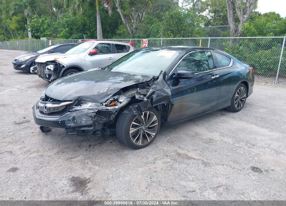 2017 HONDA ACCORD EX-L V6 VIN: 1HGCT2B8XHA005958